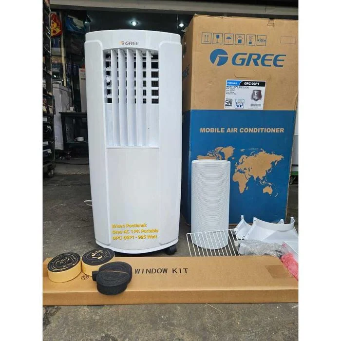 GREE AC Portable 0,5 PK GPC05P2 Air Purifier - Multiplen Speeds - Dry Mode - Self Diagnosis Model GPC-05P2