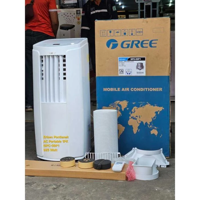 GREE AC Portable 0,5 PK GPC05P2 Air Purifier - Multiplen Speeds - Dry Mode - Self Diagnosis Model GPC-05P2