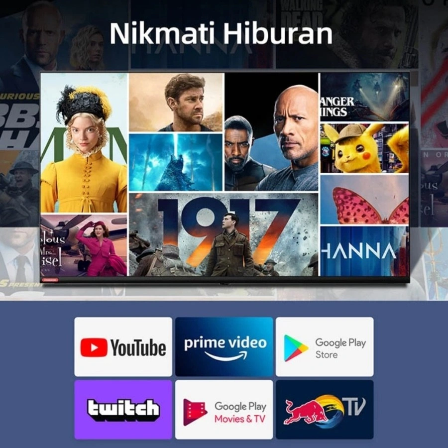 CHANGHONG LED  32 INCH ANDROID 11 L32G7 GOOGLE TV 32G7 google voice command