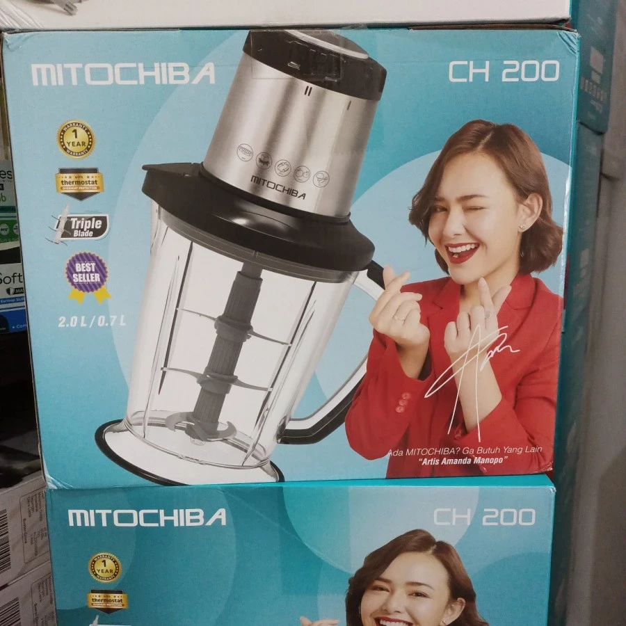 CHOPPER MITOCHIBA CH 200 FOOD PROCESSOR CH-200 CH200
