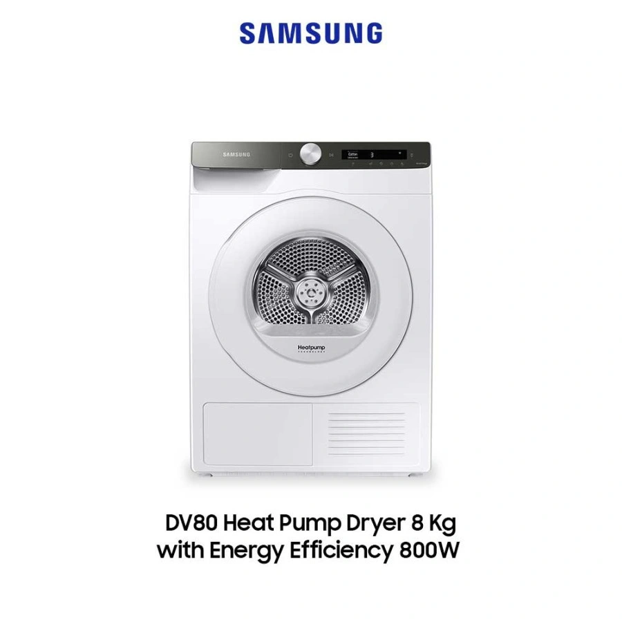 DRYER PAKAIAN SAMSUNG 8KG DV80T5220TT/SE Dryer Mesin Pengering LAUNDRY