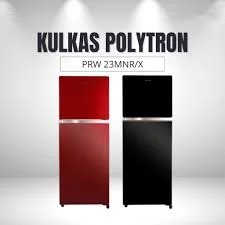 POLYTRON Kulkas 2 Pintu Belleza JUMBO 220 Liter PRW 23MN PRW23MN prw-23MN R