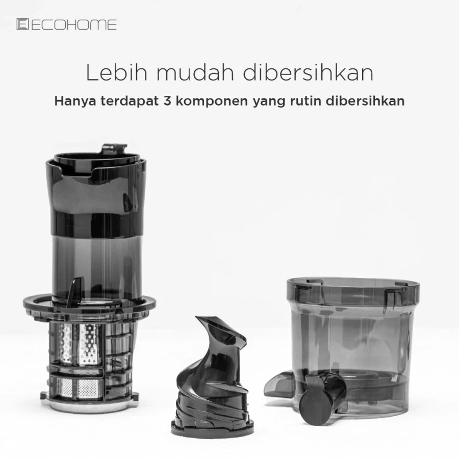 SLOW JUICER ECOHOME ESJ999 ESJ-999 ESJ 999 Cold Pressed Fruit Extractor 65 RPM