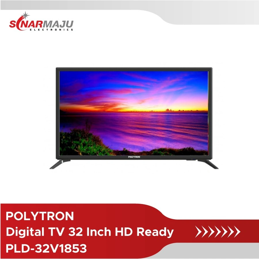 POLYTRON LED TV 32V1853 32V0853 32V1753 32 INCH DIGITAL TV USB MOVIES