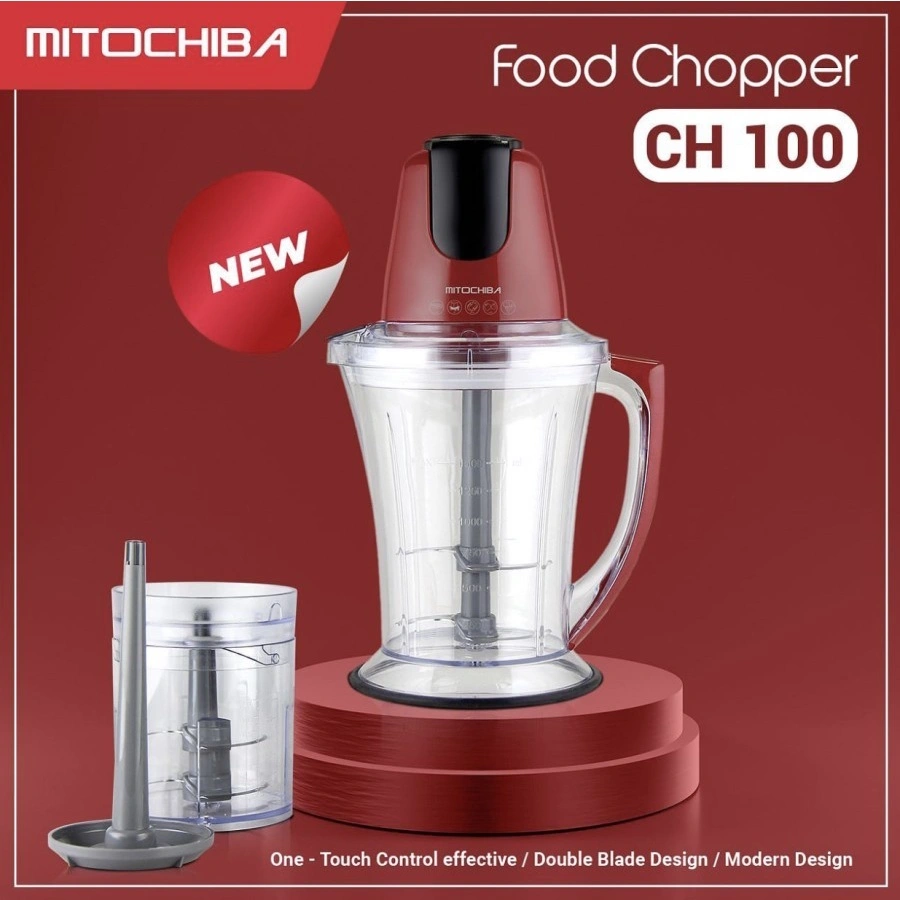 CHOPPER MITOCHIBA CH100 FOOD PROCESSOR CH100 Merah CH 100