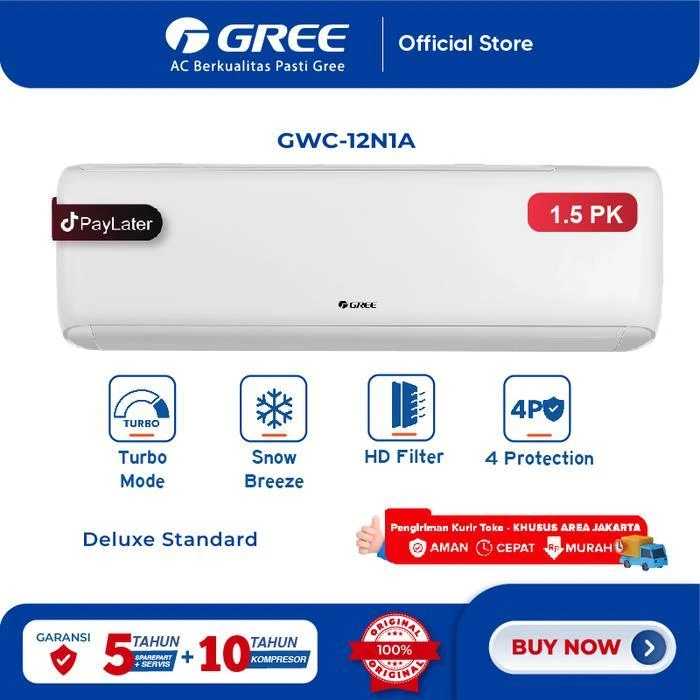 AC GREE 1.5PK BLACK DIAMOND SERIES 12N1A UNIT AC only