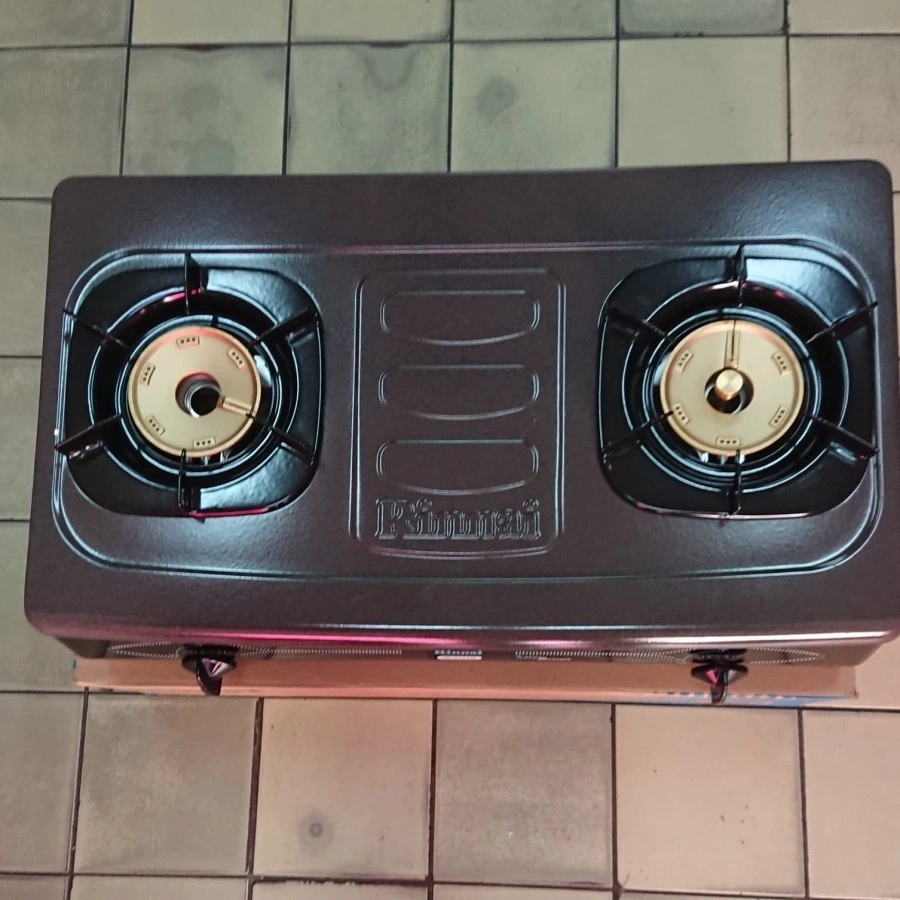 Kompor gas 2 tungku api turbo RINNAI RI-712TG RI 712TG 712 tg