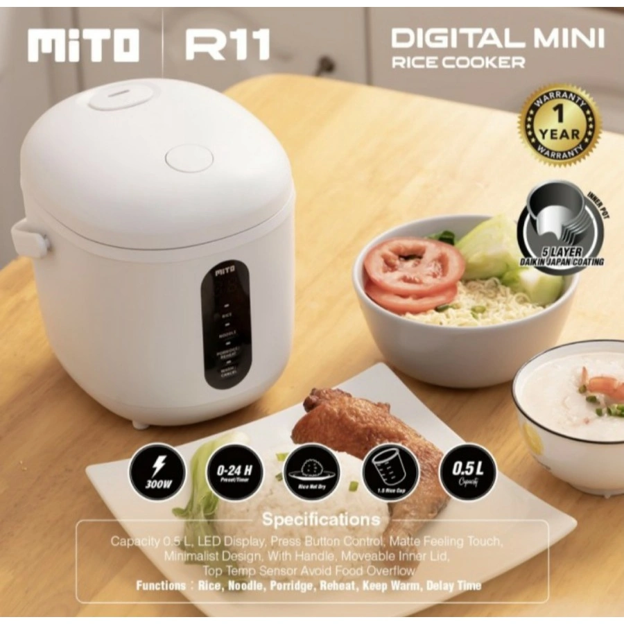 RICE COOKER MITO MINI R11 R 11 R-11 magic com mini 0,5L