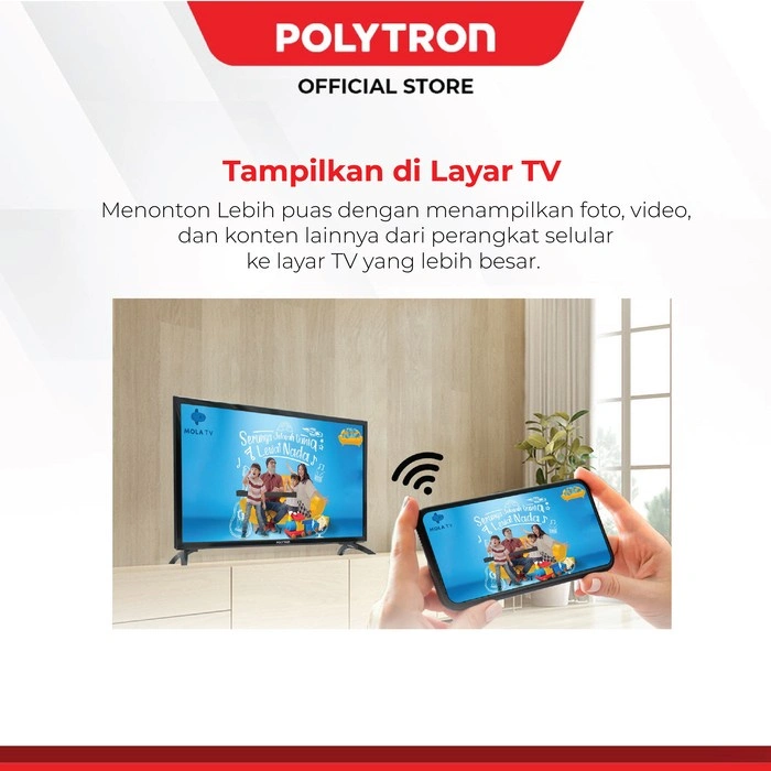 POLYTRON SMART TV 24 24MV1859 24CV1869 24 INCH EASY SMART TERMURAH
