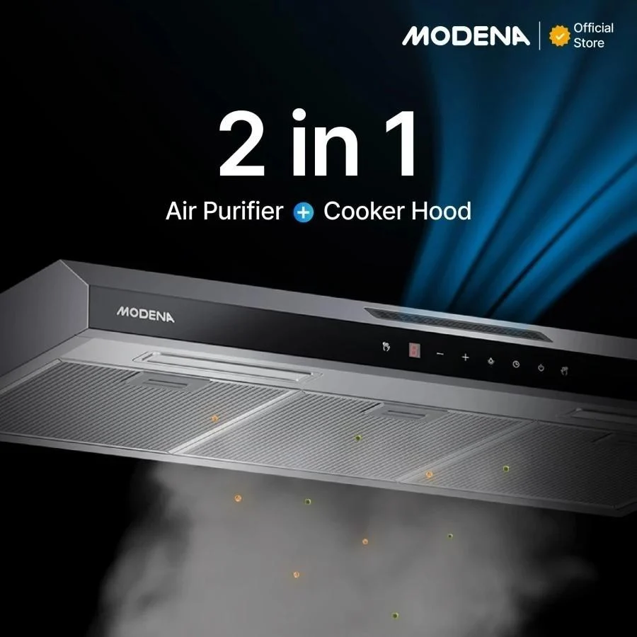 Cooker Hood Modena AX 2925CASS / AX2925CASS Purifier+Touch Screen 90cm