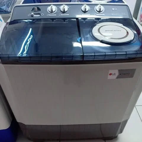 MESIN CUCI LG 16KG MANUAL TWIN TUB P1600 P-1600RT 1600 rt 1600rtb