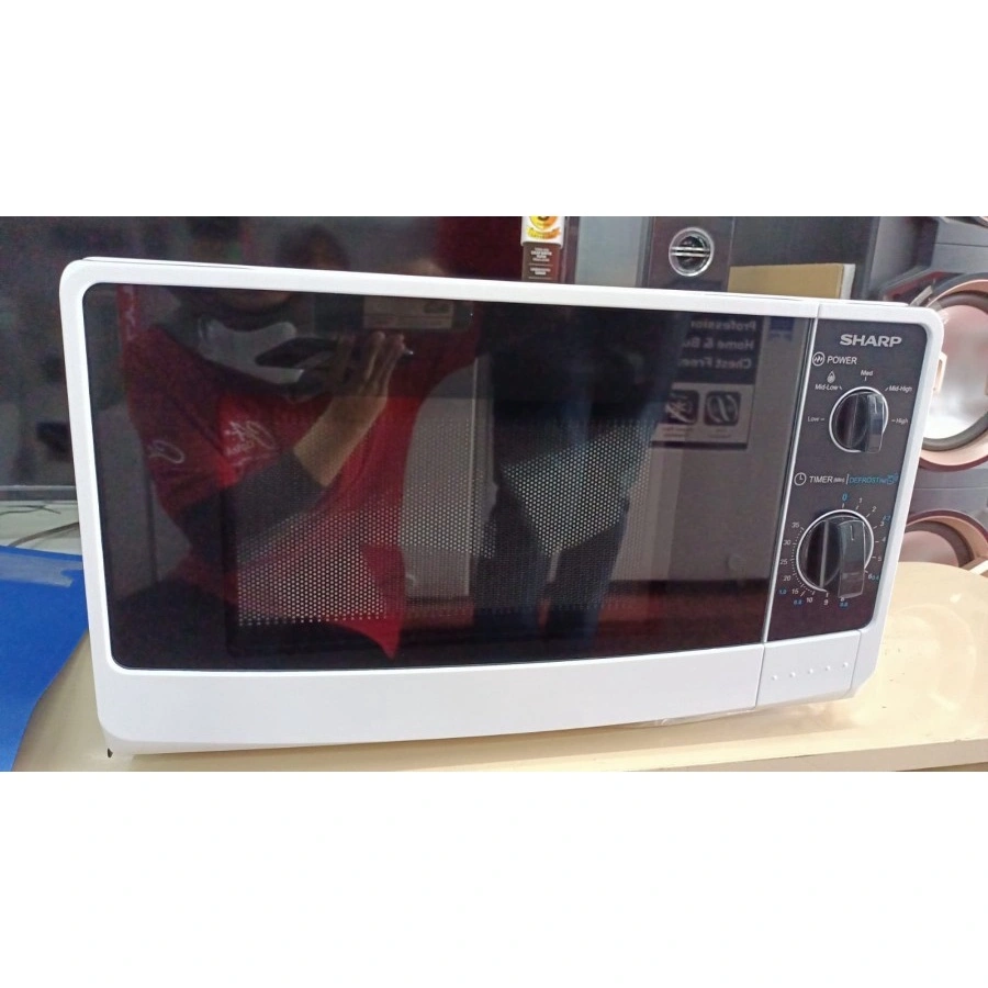 MICROWAVE SHARP R220 R 220 20 LITER 450 WATT Microwave Sharp R -220MA WH 20L