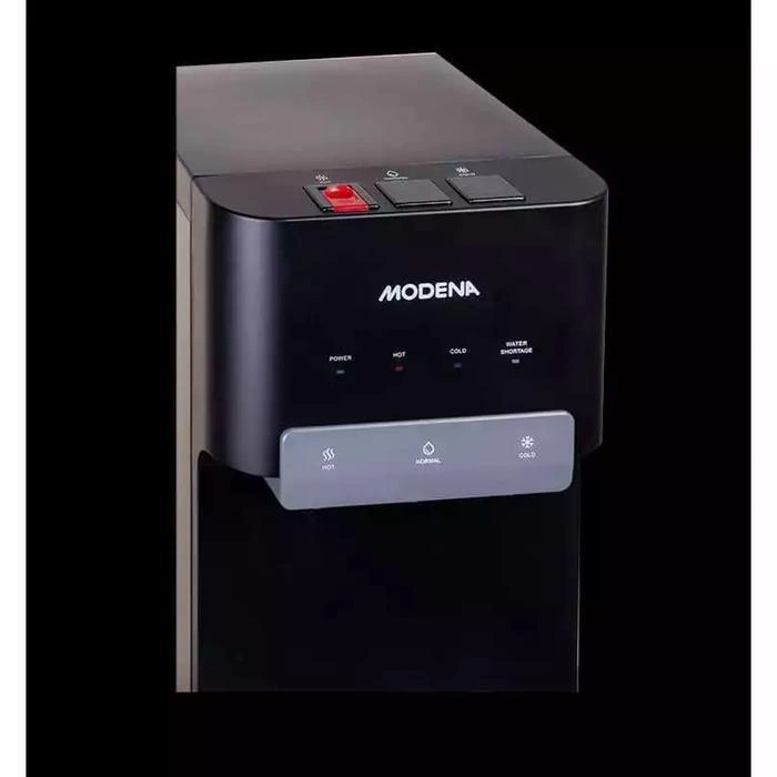 Modena DD 1314 BABK water dispenser galon bawah Kompresor hot cold norrnal DD1314BABK