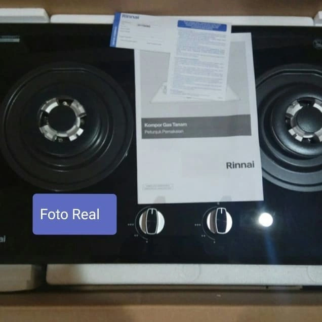 Kompor 2 Tungku tanam Rinnai RB 772 ROG RB-772RO(G) / RB772 ROG 772ROG