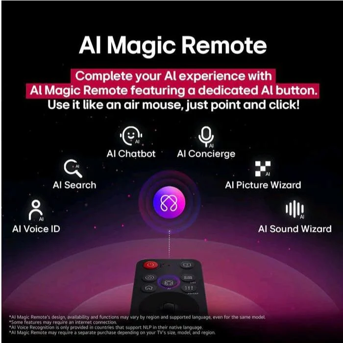 LG TV UHD 4K LED TV 43  UHD SMART TV - 43UA7550PSC 43UA7550 MAGIC REMOT