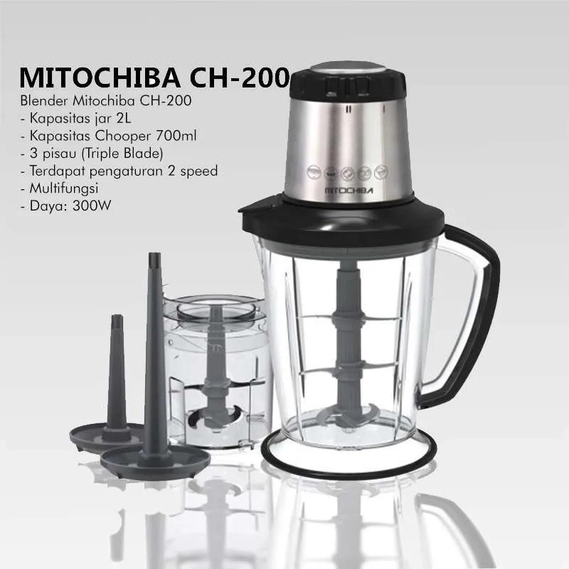 CHOPPER MITO CH200 CH-200 CH 200 MURAH HABISS BLENDER DAGING BUMBU