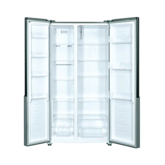 KULKAS GEA SIDE BY SIDE G2D 472 INOX SILVER G2D-472 R NEW