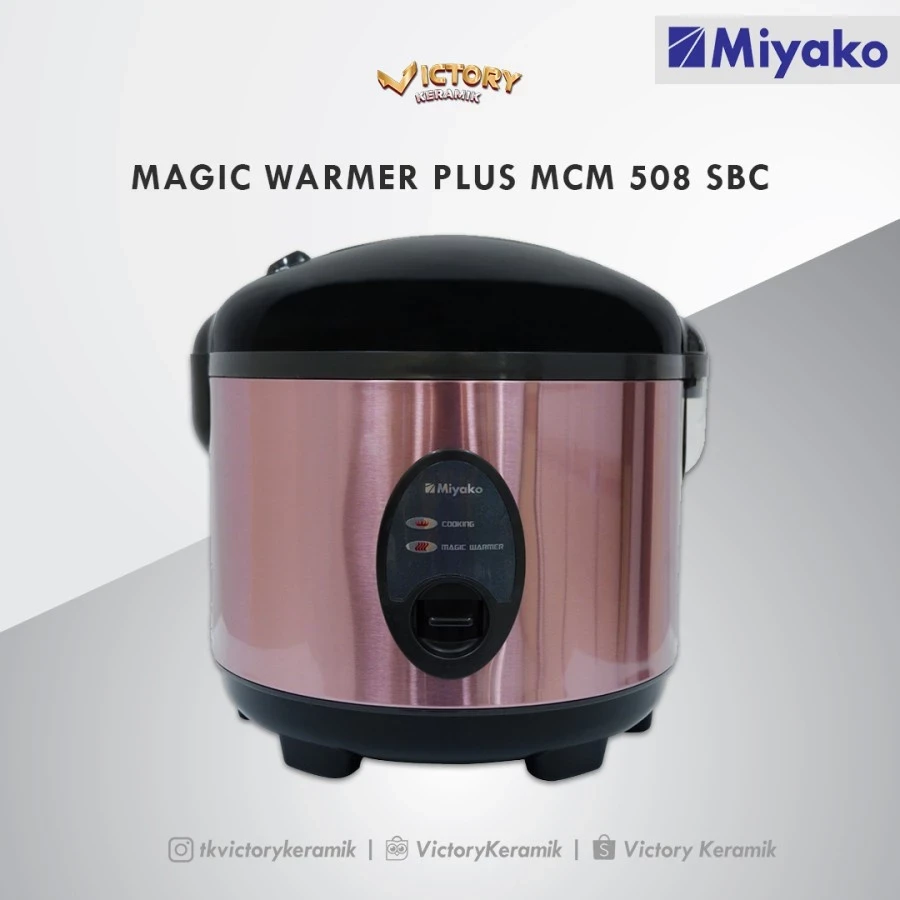 MIYAKO MCM 508 SBC Magic Com Rice Cooker 3IN1 MCM508 SBC mcm508 508SBC