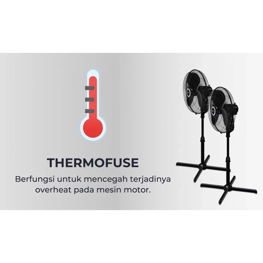 STAND FAN MIYAKO 16 INCH KAS1606 KAS 1606 KAS-1606 1606x pl