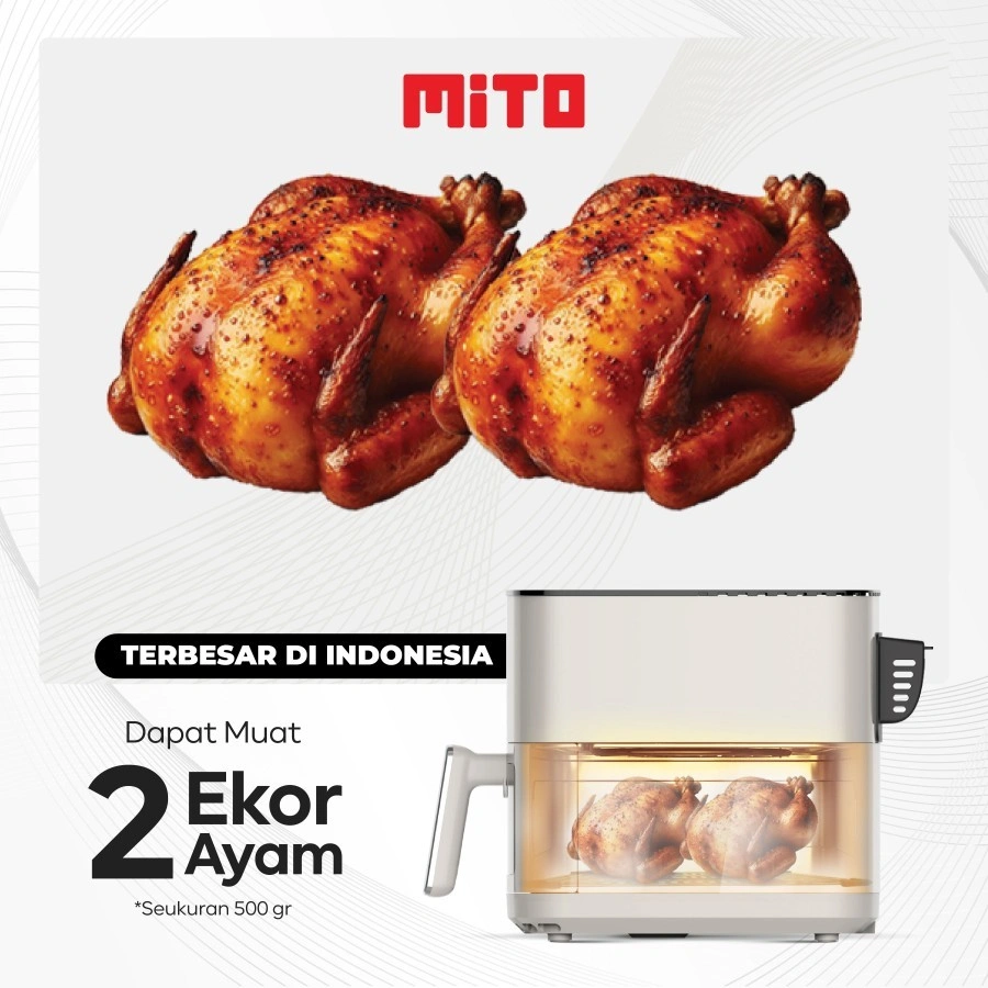 Mito AIR FRIER AF20 8LITER NEW AF-20 AF 20 8liter Jumbo XXL