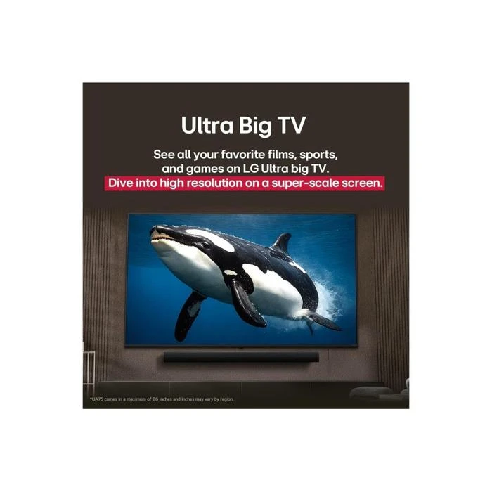 LG 4K web os TV uhd LED 43 inch 43UA7750 new 2025