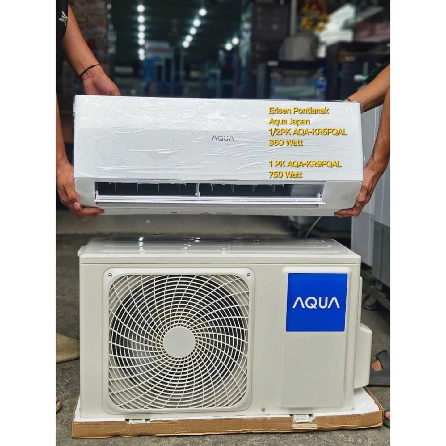 AQUA AC JAPAN 0.5 PK Standard Split AQA-KCR5FQAL 1/2 PK KCR 5FQAL