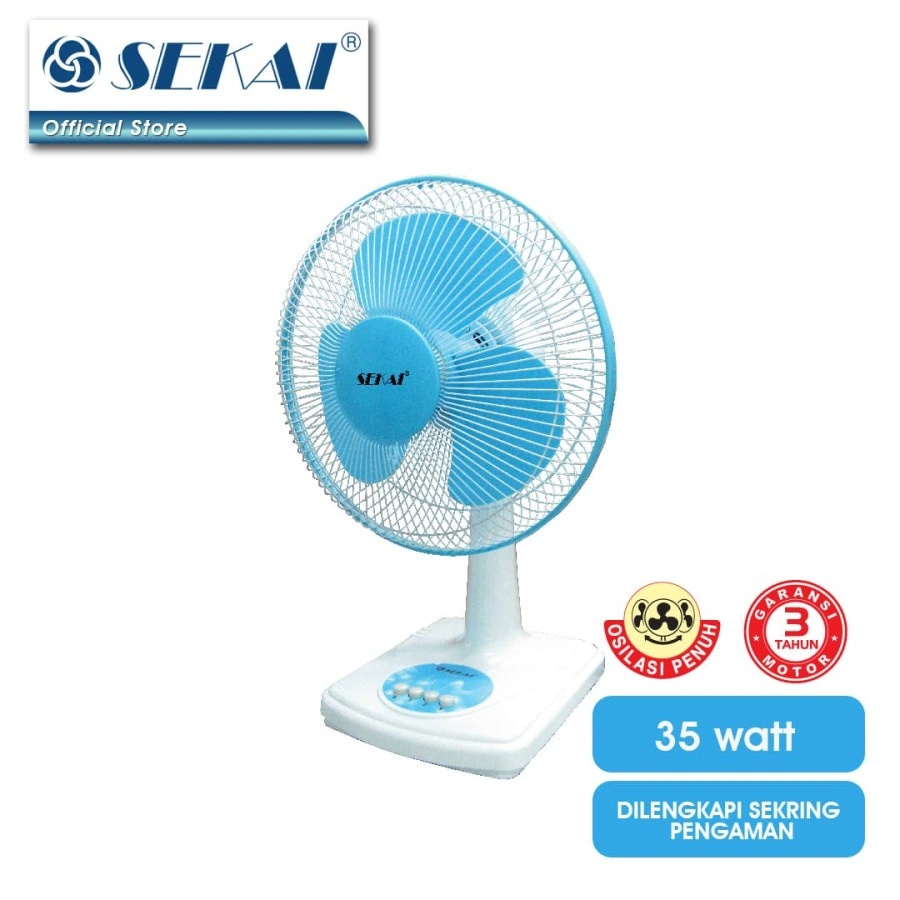 Sekai Kipas Angin Meja DFN1209 DFN 1203 DFN 1216 12 INCH