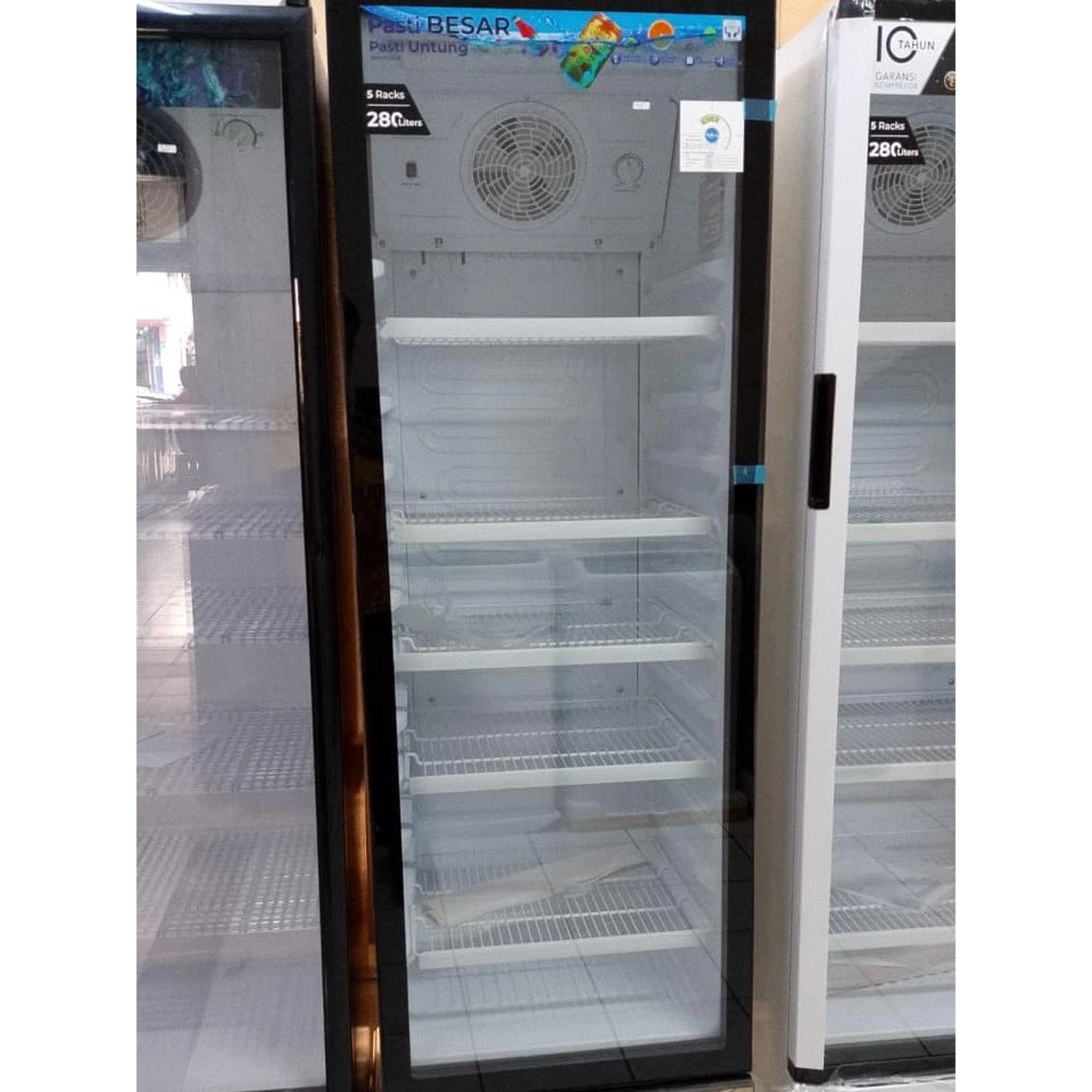 POLYTRON SHOWCASE SCN 237 SCN-287 SCN287 (5rak)  FAST COOLING 230 LITER