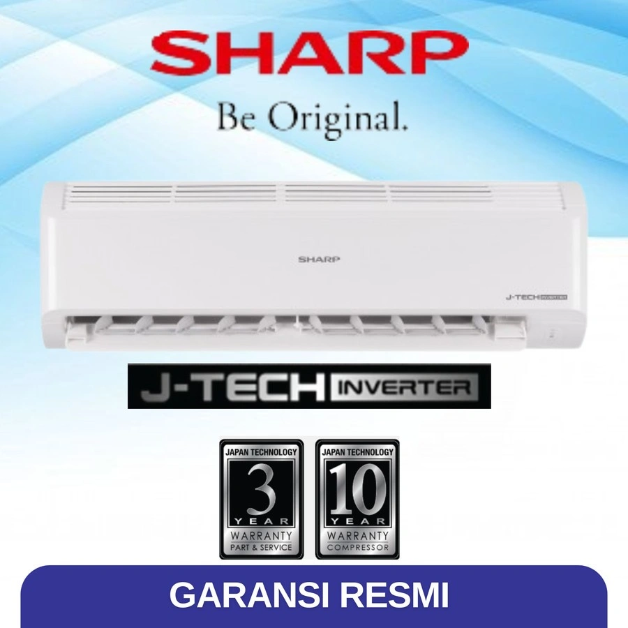 AC SHARP 1PK INVERTER AH-X10BEY 10bey AC SHARP 1 PK INVERTER AH-X10ZY UNIT
