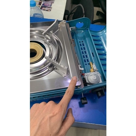 Kompor Gas Portable WINN GAS Dual Gas Double Safety W2WS