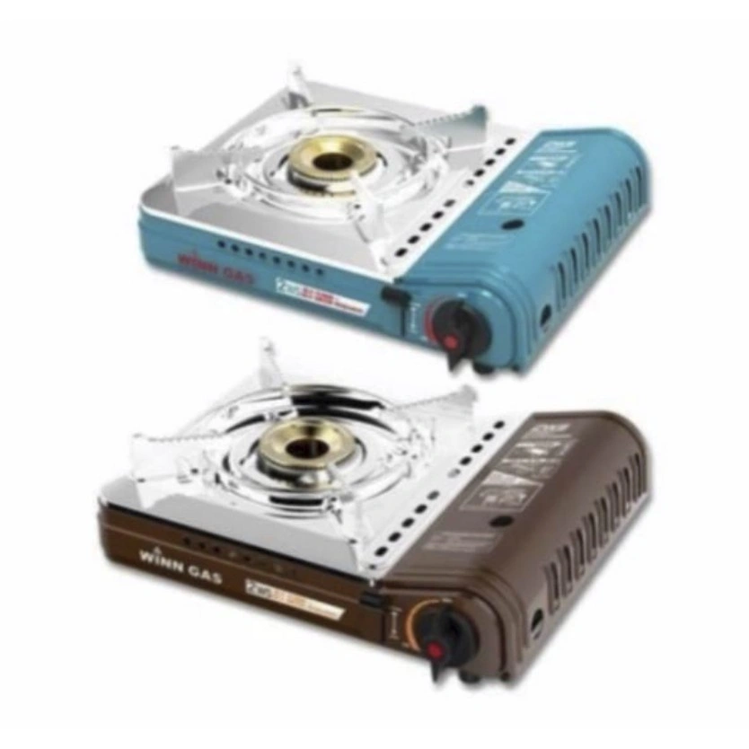 Kompor Gas Portable WINN GAS Dual Gas Double Safety W2WS