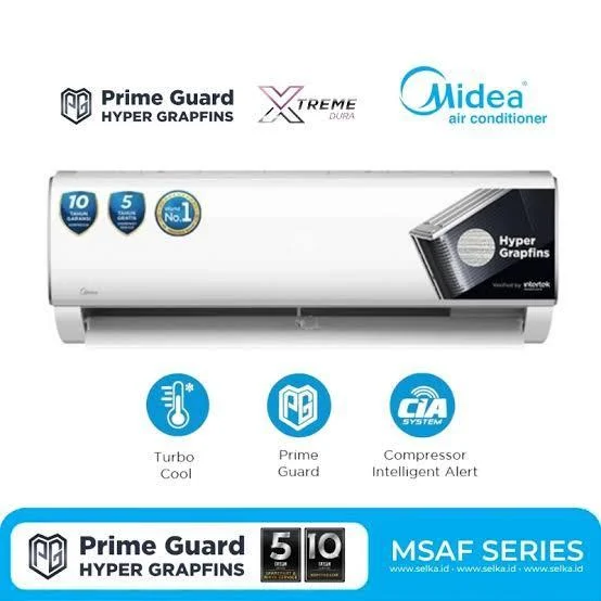 PROMO AC MIDEA 3/4PK 07CRN1 AC Midea 3/4 PK Standar - MSAF Series MSAF-07CRN2