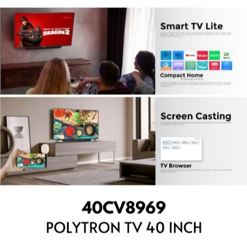 Polytron LED TV 40inch Easy Smart 40
