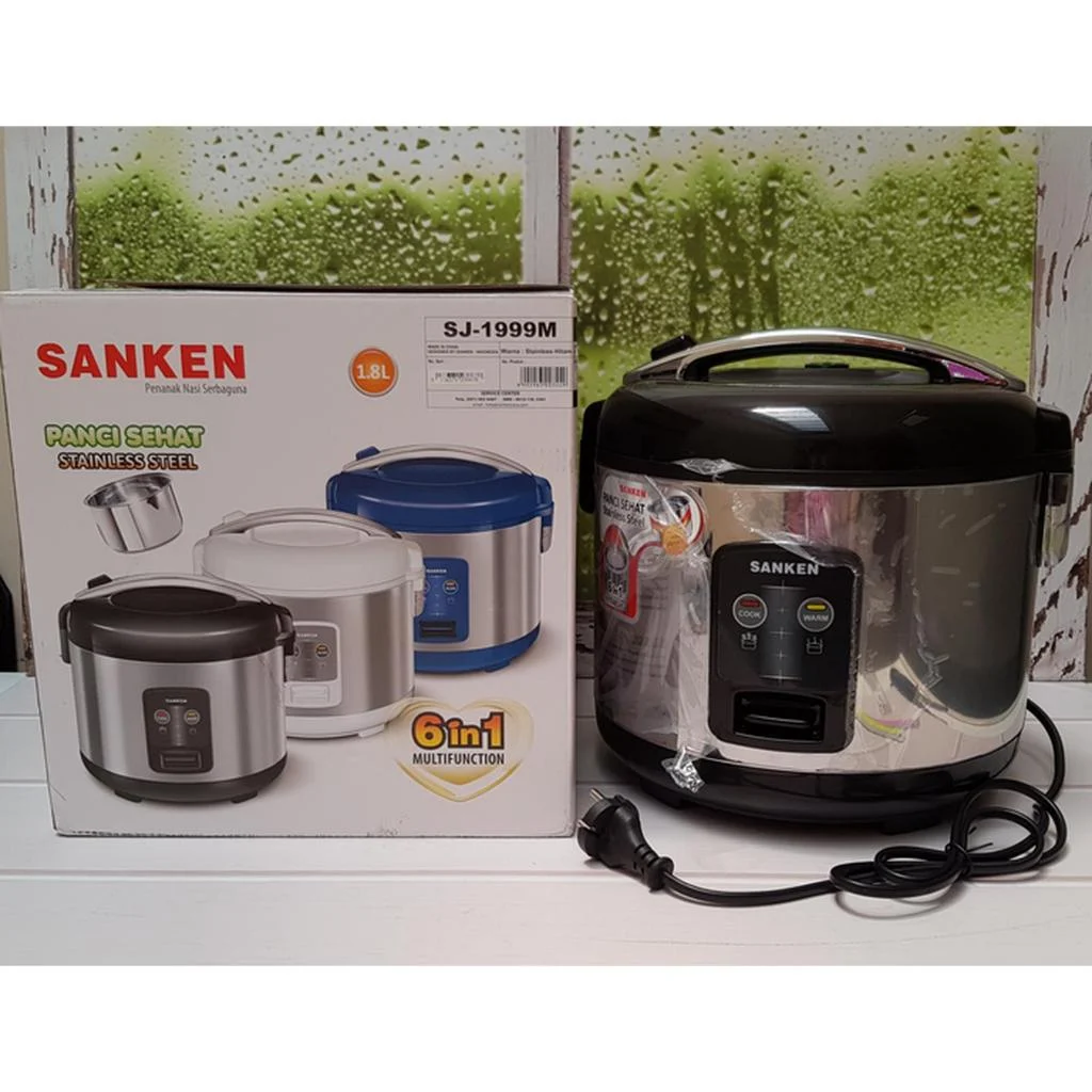 MAGIC COM SANKEN SJ1999 SJ 1999 SJ-2200 SJ 2200 1,8 LITER STAINLESS