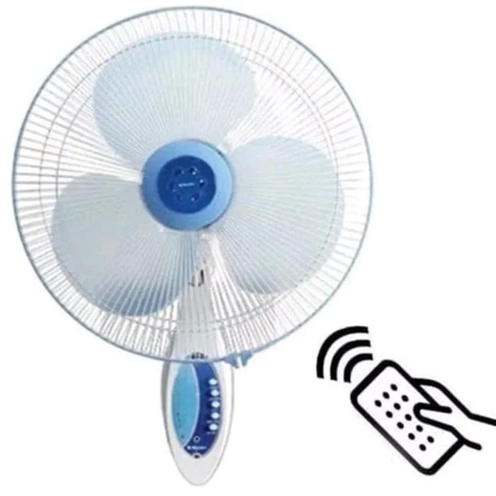 Kipas Angin WALLFAN Miyako KAW 1689 RC 1689RC 16 Inch Remote